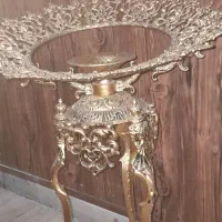 جا میوه ای برنز ایستاده کنار سالنی|ظروف سرو و پذیرایی|تهران, اسکندری|دیوار