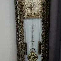ساعت ایستاده برنز سنگین.قدیمی