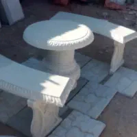 نیمکت صندلی سنگی|صندلی و نیمکت|خمینیشهر, |دیوار