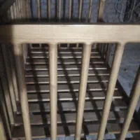 تختخواب چوبی عسلی