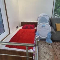 گهواره کنار تخت مادر|اسباب و اثاث بچه|فشم, |دیوار