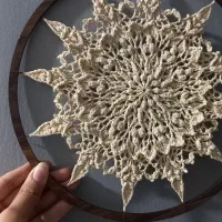 بافت ماندالا|صنایع دستی و سایر لوازم تزئینی|گلبهار, شهر جدید گلبهار|دیوار