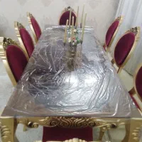 ۸ نفره، میزصندلی پلیمری، فروش فوری