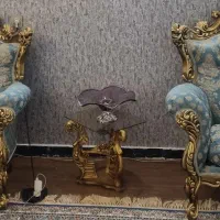 مبل سلطنتی کاملا نو|مبلمان خانگی و میز عسلی|زاهدان, |دیوار