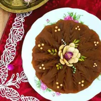 حلوا زعفرانی مجلسی طعم بهشتی
