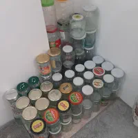 شیشه رب گوجه فرنگی و مربا و غیره...|ظروف نگهدارنده، پلاستیکی، یکبارمصرف|خرمدره, |دیوار