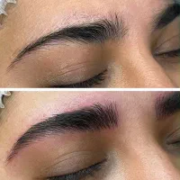 مدل میکروبلیدینگ طبیعی ابرو