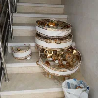 زیرلوستری۳ عدد|لوستر و چراغ آویز|کرج, شهرک علی ابن ابیطالب (کوثر)|دیوار