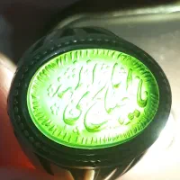 انگشتر یشم قدیمی ، سبز پر رنگ