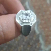 انگشتریاقوت سفید