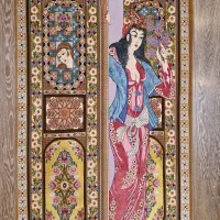 تابلو فرش اصفهان|تابلو فرش|اصفهان, نقش جهان|دیوار