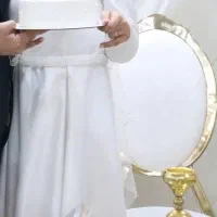 لباس عقد سفید مرواریدی|لباس|شهریار, شهریار|دیوار