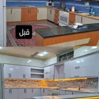 نصاب برچسب ماربل شیت ترموال TVروم