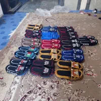 دمپایی دست بافت|کیف، کفش، کمربند|نگین شهر, |دیوار