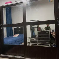 سرویس خواب یکنفره با کمد بزرگ