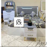 تخت خواب روژان|تخت و سرویس خواب|بانه, |دیوار