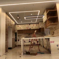 اجرای کناف ،رابیتس راویز سقف کاذب نورمخفی دکور|خدمات پیشه و مهارت|آشخانه, |دیوار