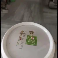 گوشواره استیل رنگ ثابت نو