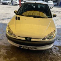 206 تیپ ۶مدل ۹۰ معاوضه با تصادفی|خودرو سواری و وانت|شیراز, شهرک امیر کبیر|دیوار