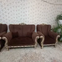 مبل راحتی ۷ نفره|مبلمان خانگی و میز عسلی|قم, شهرک امام حسن|دیوار