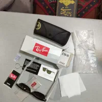 عینک آفتابی ریبن ویفر rayban دودی ری بن پلاریزه|زیورآلات و اکسسوری|تهران, ولنجک|دیوار