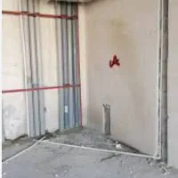 لوله کشی مسی توکار کولرگازی - داکت . اسپیلت