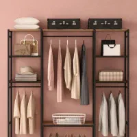 قاریک   قفسه بندی ساریک رخت اویز  رگال بندی|بندرخت و رخت‌آویز|ورامین, ورامین|دیوار