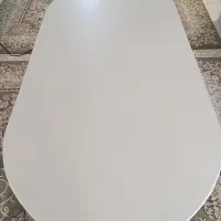 میز ناهار خوری ۶نفره چوبی سفید