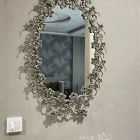 آینه شمعدان فلزی شیک و خاص