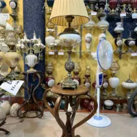 آباژور-لاله-چراغ رومیزی|چراغ خواب و آباژور|اردبیل, |دیوار