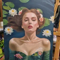 تابلو رنگ روغن هایپر رئال