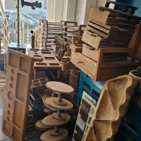 ظروف چوبی|صنایع دستی و سایر لوازم تزئینی|رامجین, |دیوار