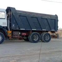 حمل مصالح ساختمانی وجاده ای ومعدنی با دهچرخ کمپرسی