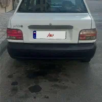 پراید سفید مدل ۸۳ دورینگ بدون خط وخش
