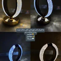 چراغ خواب کریستالی لمسی همراه کابل