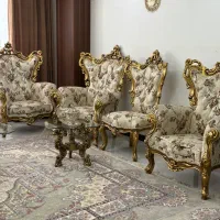 ست کامل مبل و عسلی و میز غذاخوری و میز تلویزیون|مبلمان خانگی و میز عسلی|مهاباد (آذربایجان غربی), |دیوار