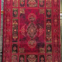 فرش کتیبه ۶۱۸ روناسی/سبز/فیروزه ای|فرش|تهران, نعمت‌آباد|دیوار