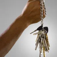 دسته کلید پیداشده