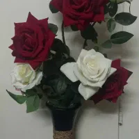 گلدان ، گل رز مصنوعی، گل شمعدانی ، گل شب بو|گل مصنوعی|تهران, دژکام|دیوار