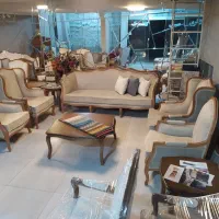 مبل ۷ نفره فرانسوی|مبلمان خانگی و میز عسلی|مشکین‌دشت, |دیوار