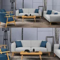 مبل راحتی مینیمال 8 نفره|مبلمان خانگی و میز عسلی|دزفول, |دیوار