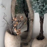 اینه مینیمال ،گلدان، اباژور، لوسر راگبل