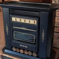 بخاری طرح شومینه کاملا نو|بخاری، هیتر، شومینه|قم, نیروگاه|دیوار