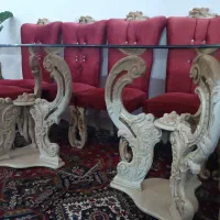 میز غذاخوری 8 نفره|میز و صندلی غذاخوری|بناب, |دیوار