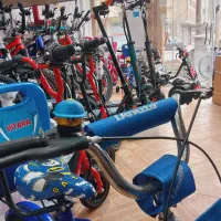 دوچرخه سایز ۱۲ کودک آبی پسرانه ودخترانه درحدنو|دوچرخه، اسکیت، اسکوتر|اصفهان, باغ فدک|دیوار