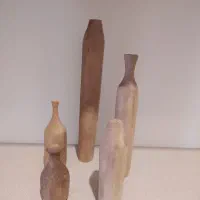 ست گلدون چوبی
