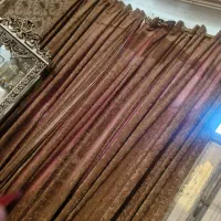 پرده مخمل سنگین پانچ