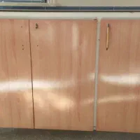 کابینت فلزی در حد نو با سنگ