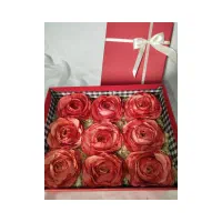 گل‌ رز جاودان، به صورت باکس و تکی در رنگبندی|گل مصنوعی|شهر بابک, |دیوار