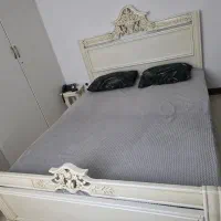 تخت تمام چوبی دو نفره
